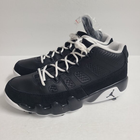 NEW Nike Air Jordan 9 Barons Golf Shoes FN6930-001 Size 7.5 Black